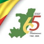 Logo République du Congo - 65e anniversaire de l'indépendance
